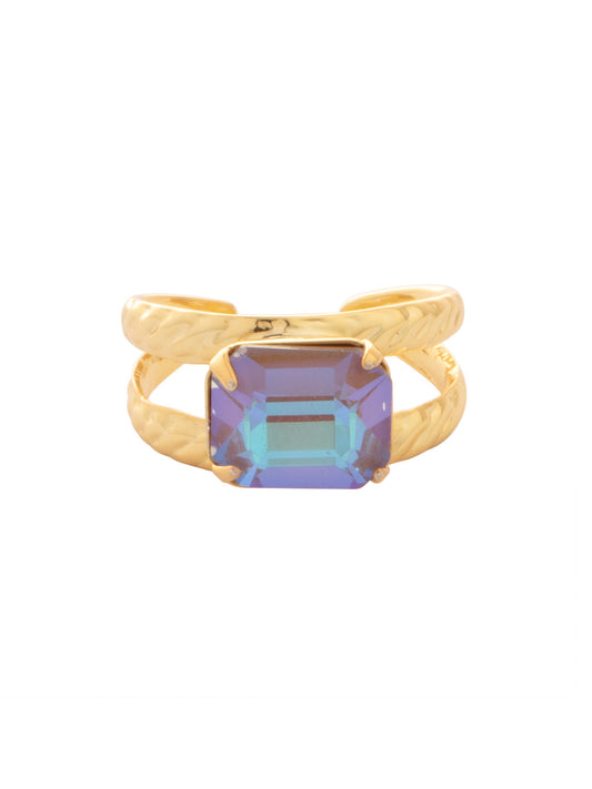 Sorrelli Cappuccino Delite Octavia Adjustable Cocktail Ring