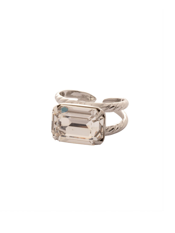 Sorrelli Crystal Emerald Cocktail Ring