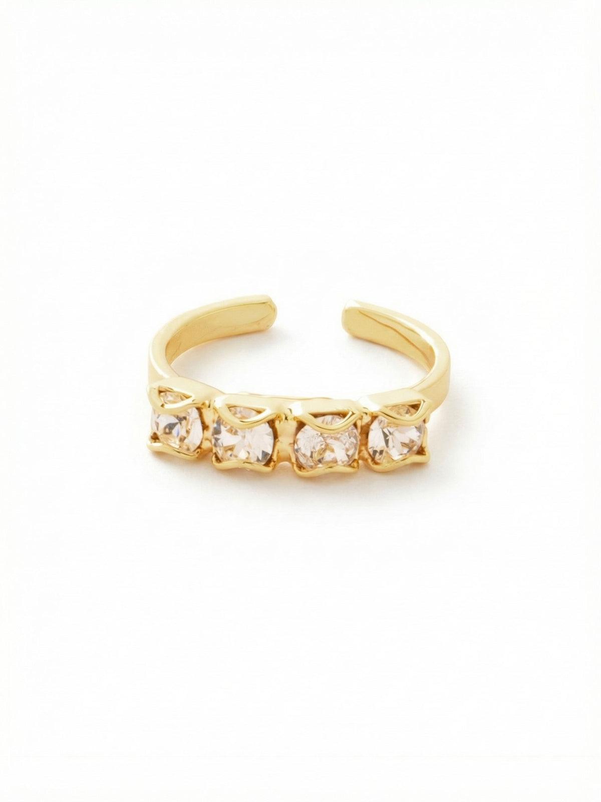 Sorrelli Crystal Jane Band Ring