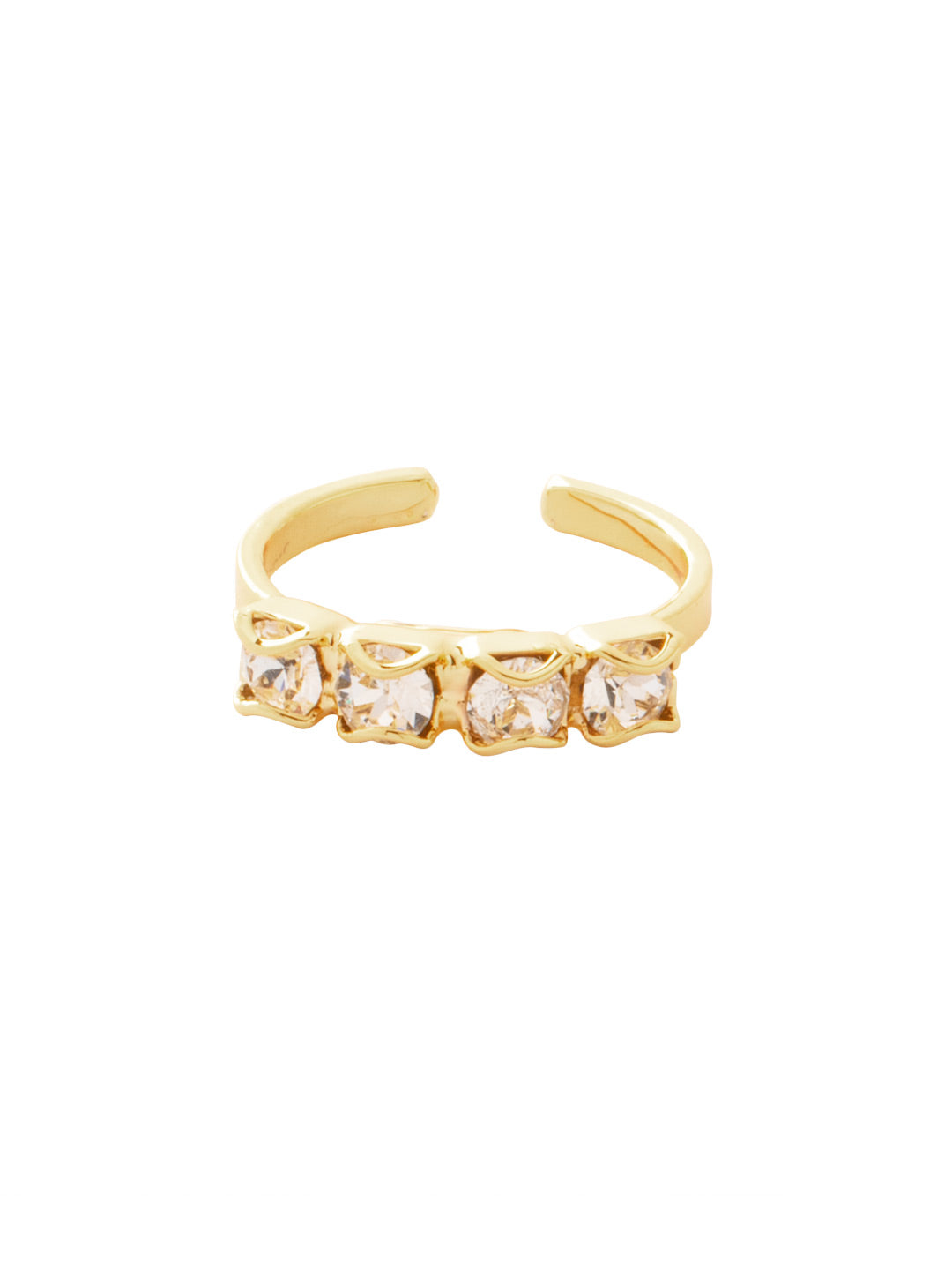 Sorrelli Crystal Jane Band Ring