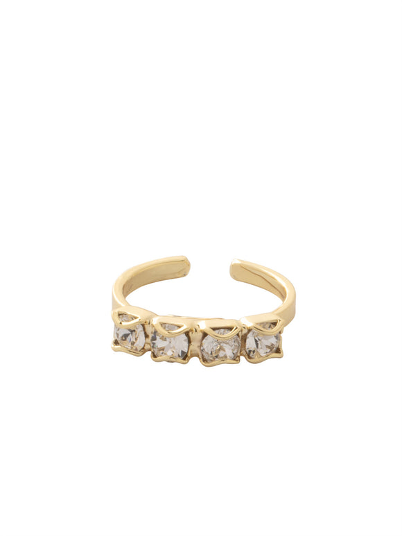 Sorrelli Crystal Jane Band Ring