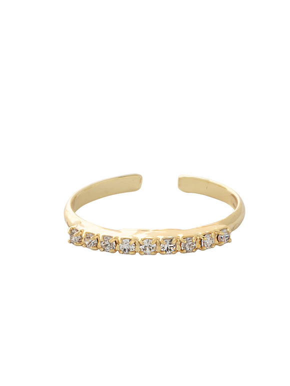 Sorrelli Crystal Evalina Band Ring