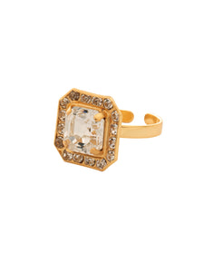 Sorrelli Crystal Autumn Cocktail Ring