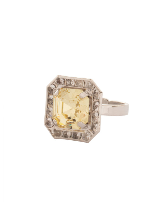 Sorrelli Lemon Zest Autumn Cocktail Ring