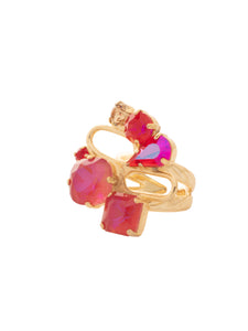 Sorrelli Red Carpet Kelly Cocktail Ring