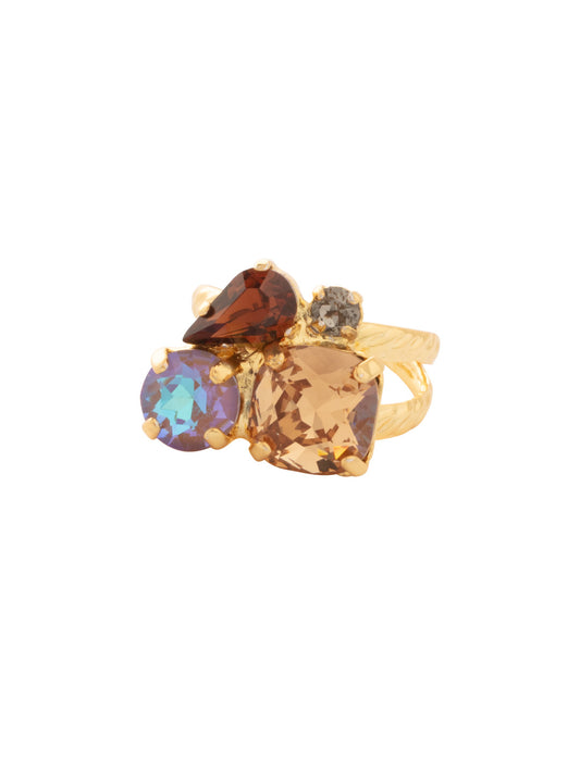 Sorrelli Honey Bourbon Anika Statement Ring
