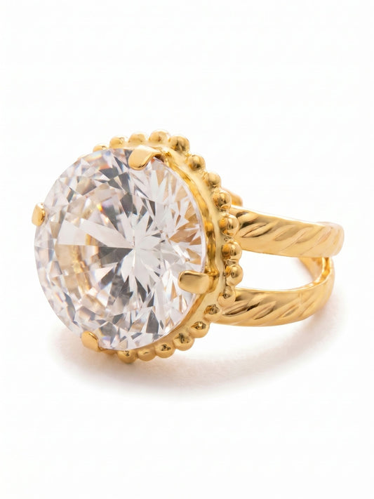 Sorrelli Crystal Noor Cocktail Ring