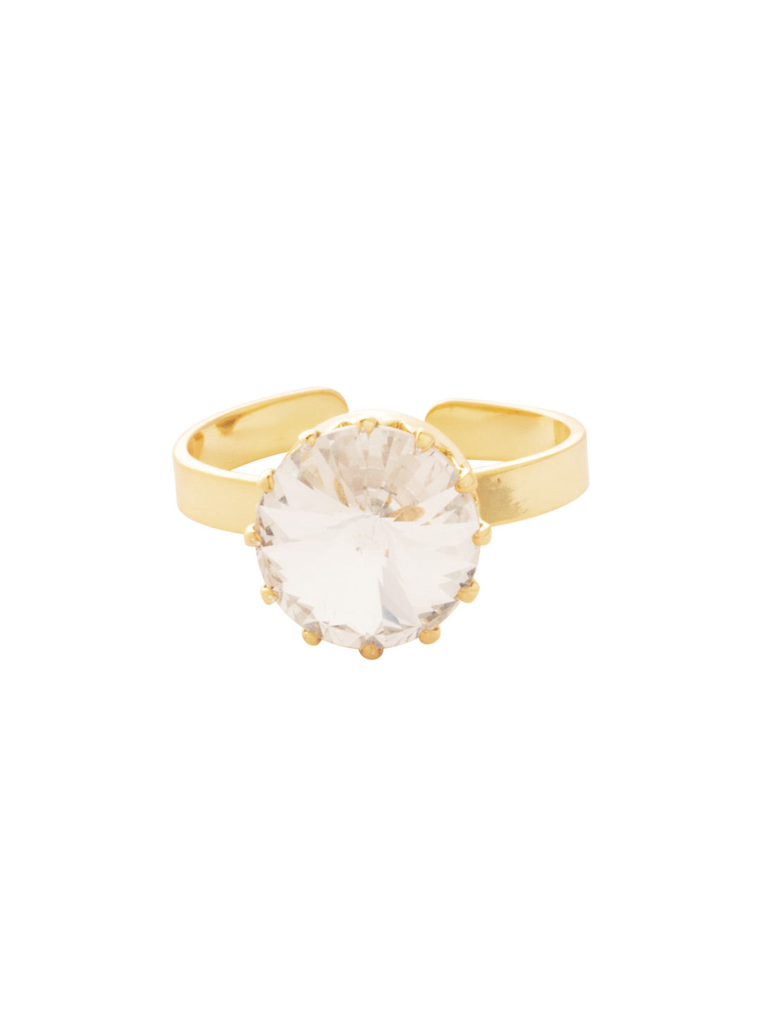 Sorrelli Crystal Regal Rivoli Cocktail Ring
