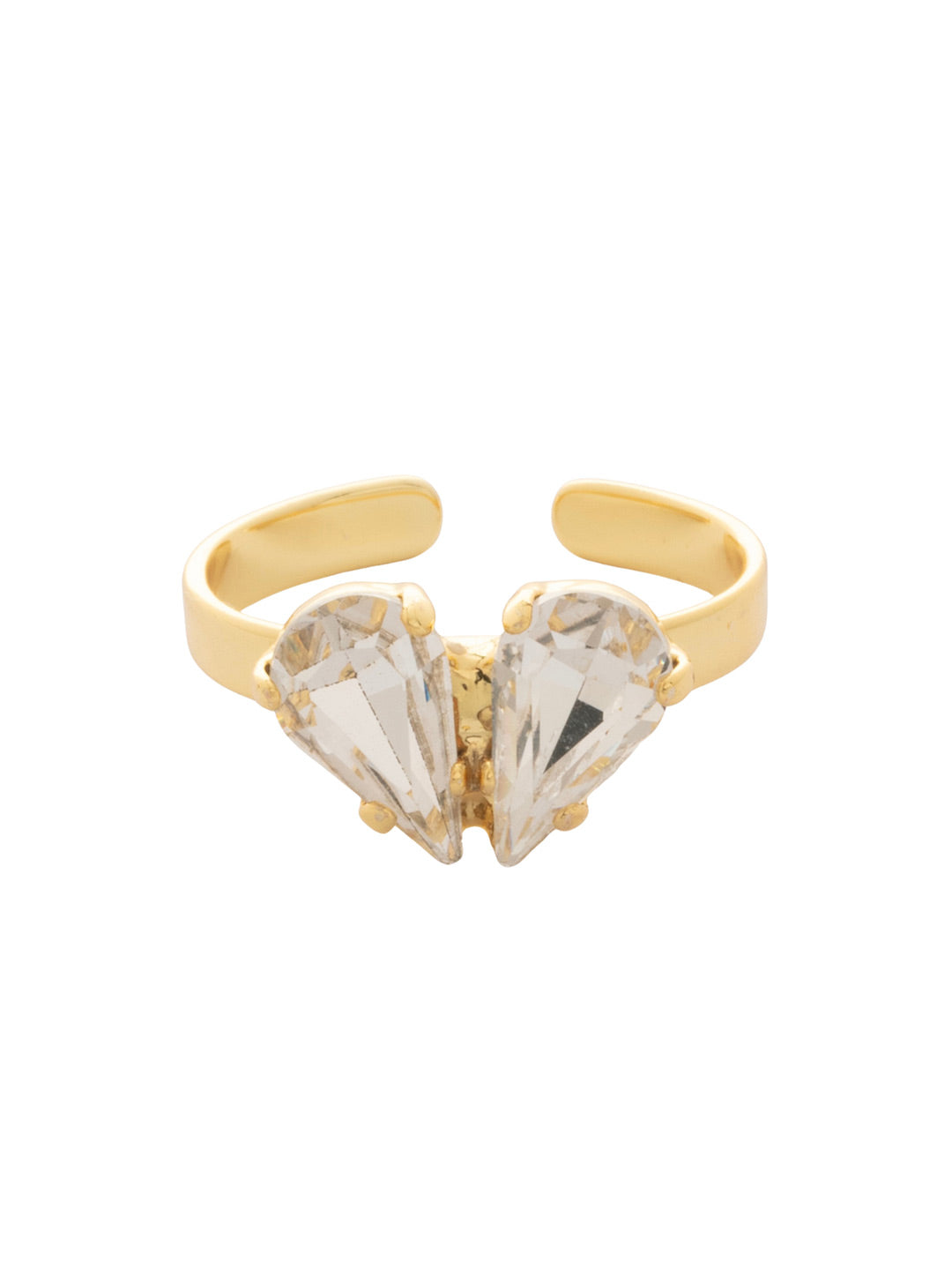 Sorrelli Crystal Marlowe Cocktail Ring
