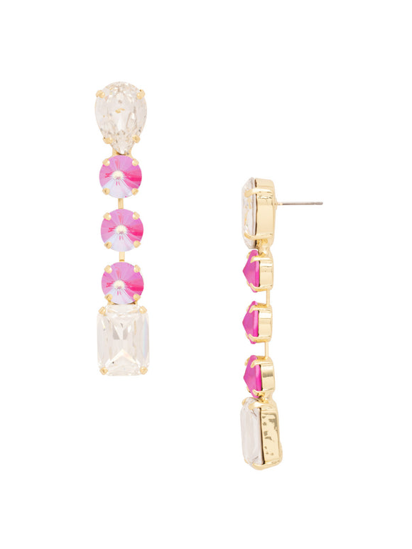 Sorrelli Electric Pink Lucille Statement Earrings