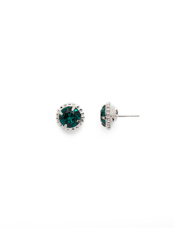 Sorrelli Emerald Simplicity Stud Earrings EBY38