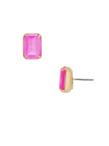Sorrelli Electric Pink Everyday Stud Earrings