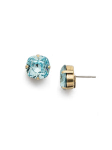 Sorrelli Aqua Halcyon Stud Earrings