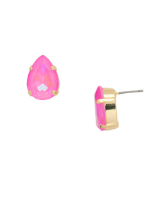 Sorrelli Electric Pink Eileen Stud Earrings