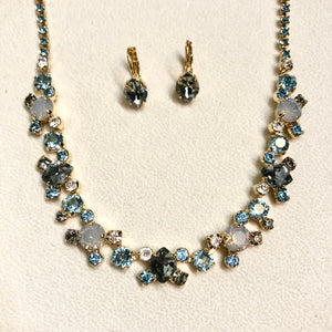 Laguna Beach Perfect Harmony Line Necklace and Earring Set NDK11