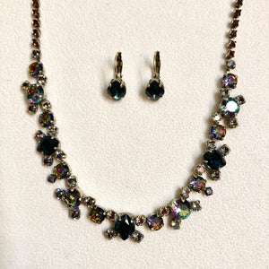 Volcano Perfect Harmony Line Necklace and Earring Set NDK11
