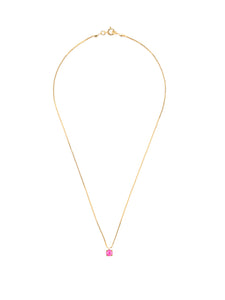 Sorrelli Electric Pink Aria Studded Pendant Necklace