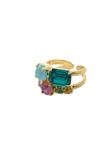 Sorrelli Happy Birthday Redux Miriam Stacked Ring