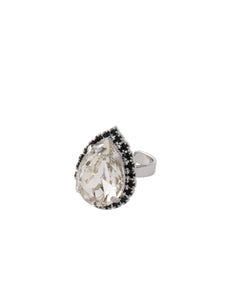 Sorrelli SNI Giselle Pear Cocktail Ring